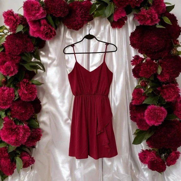 Everly Raspberry Pink Slip Dress - Picture 7 of 13